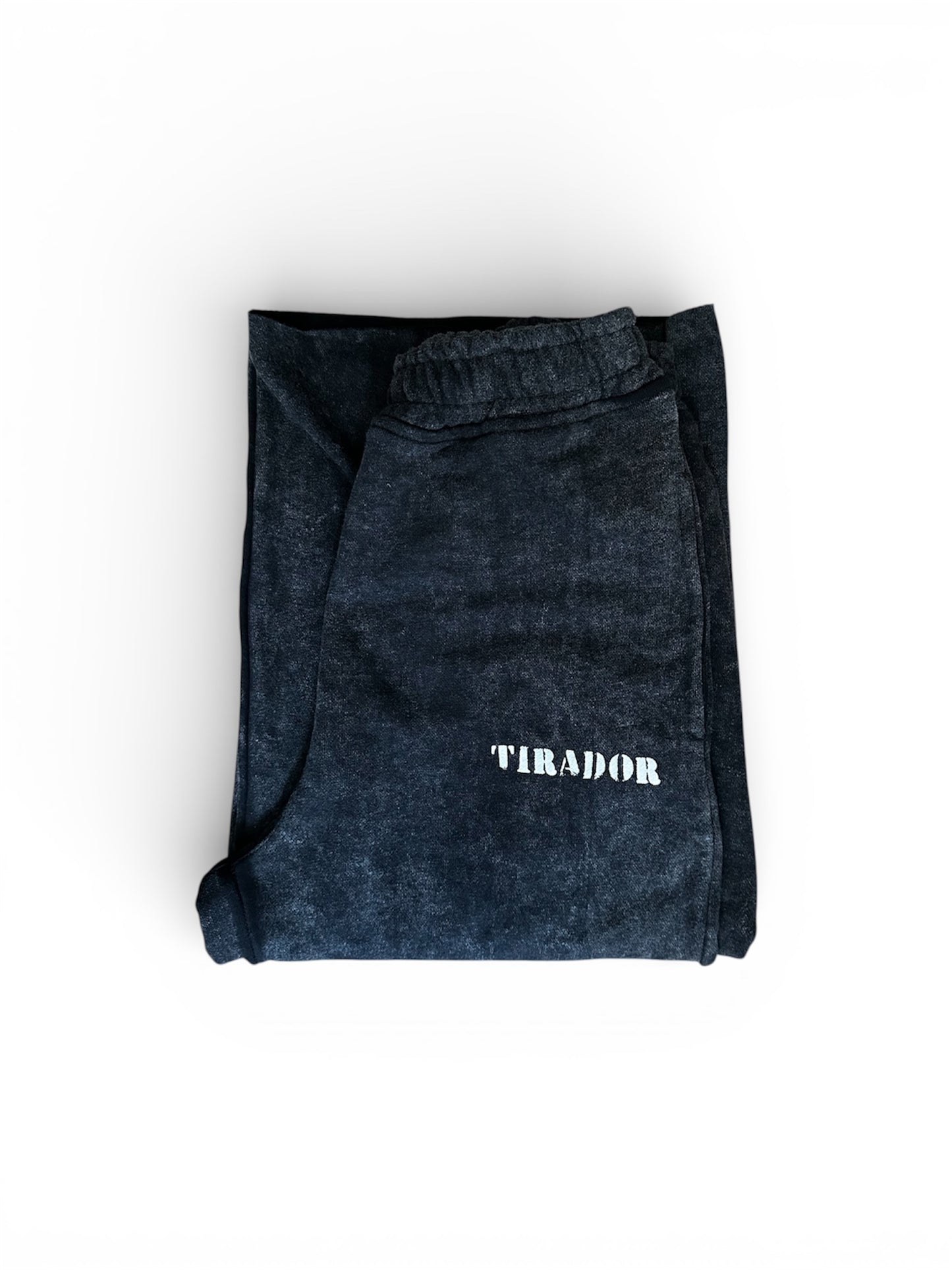 Stone Washed 3/4 Sweat Shorts