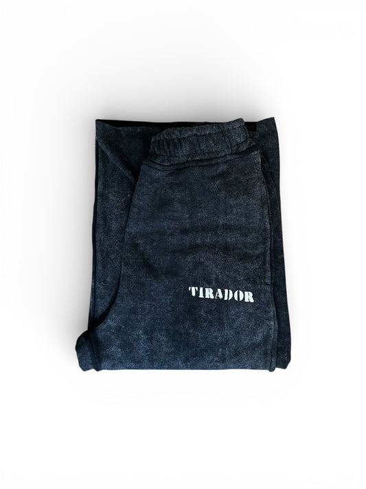 Stone Washed 3/4 Sweat Shorts